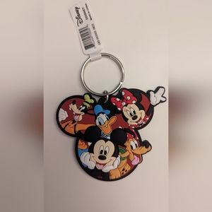 🎄 NWT 🎄 Disney Mickey Mouse and Friends Keychain - Red, Blue, Black 🎄